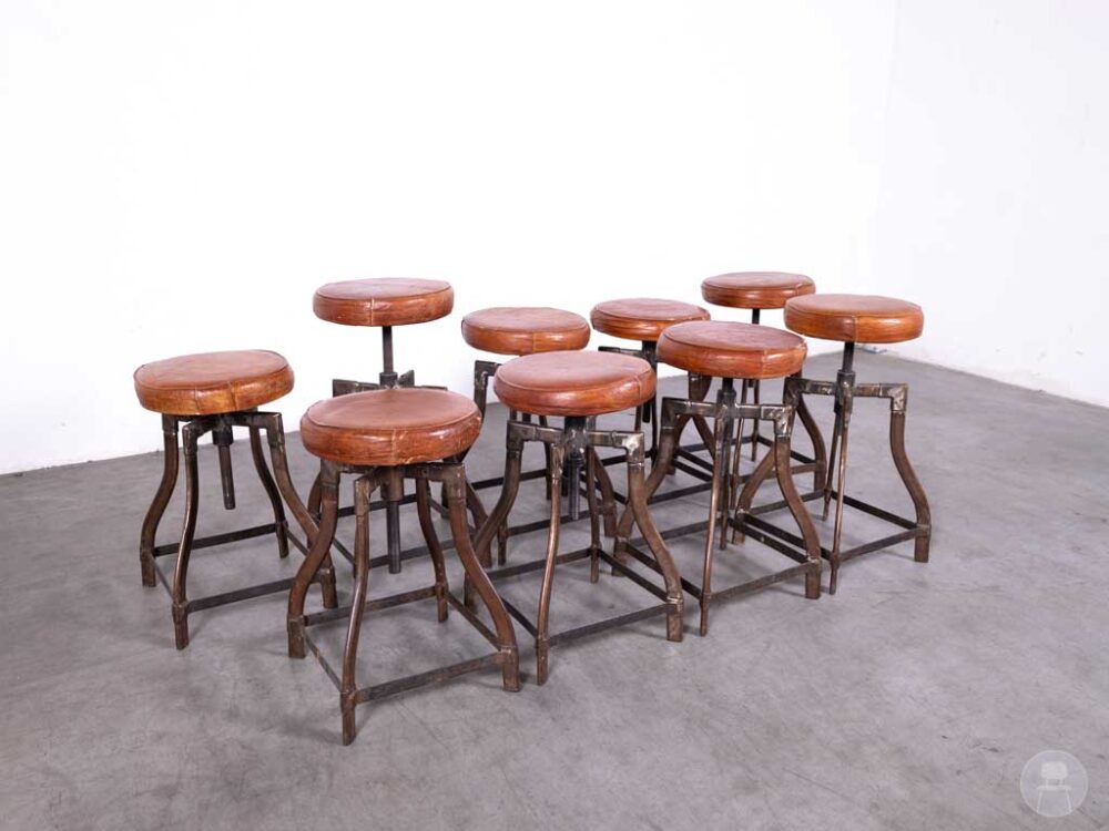 1 set 9 stuks Krukje Eindhoven bruin