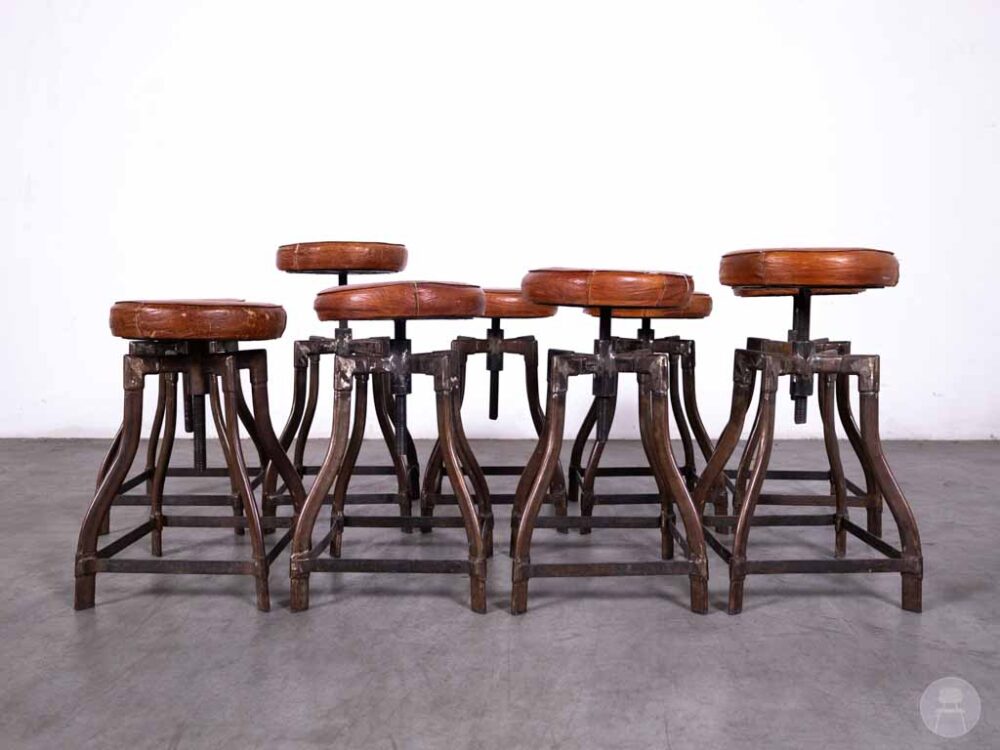 1 set 9 stuks Krukje Eindhoven bruin