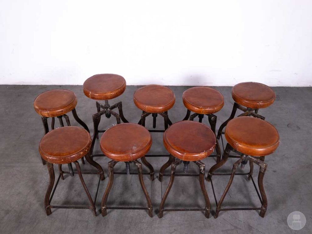 1 set 9 stuks Krukje Eindhoven bruin