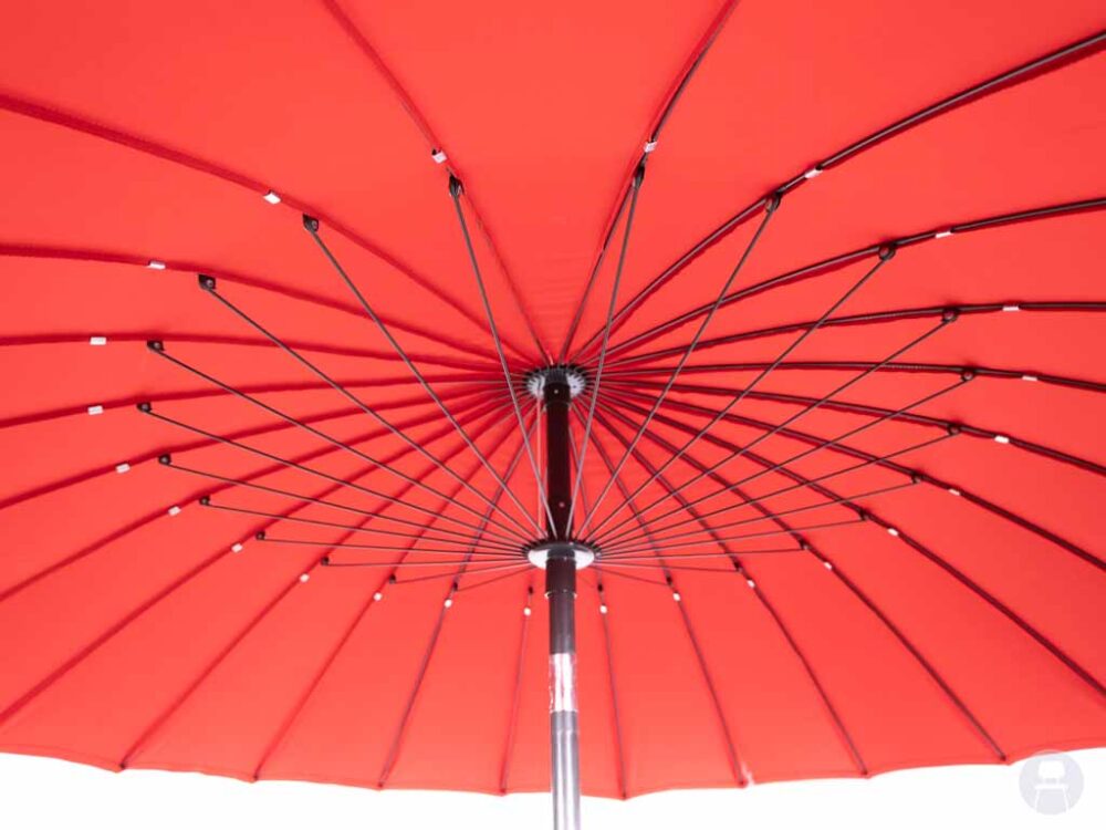 Parasol Max lichtrood 245cm rond