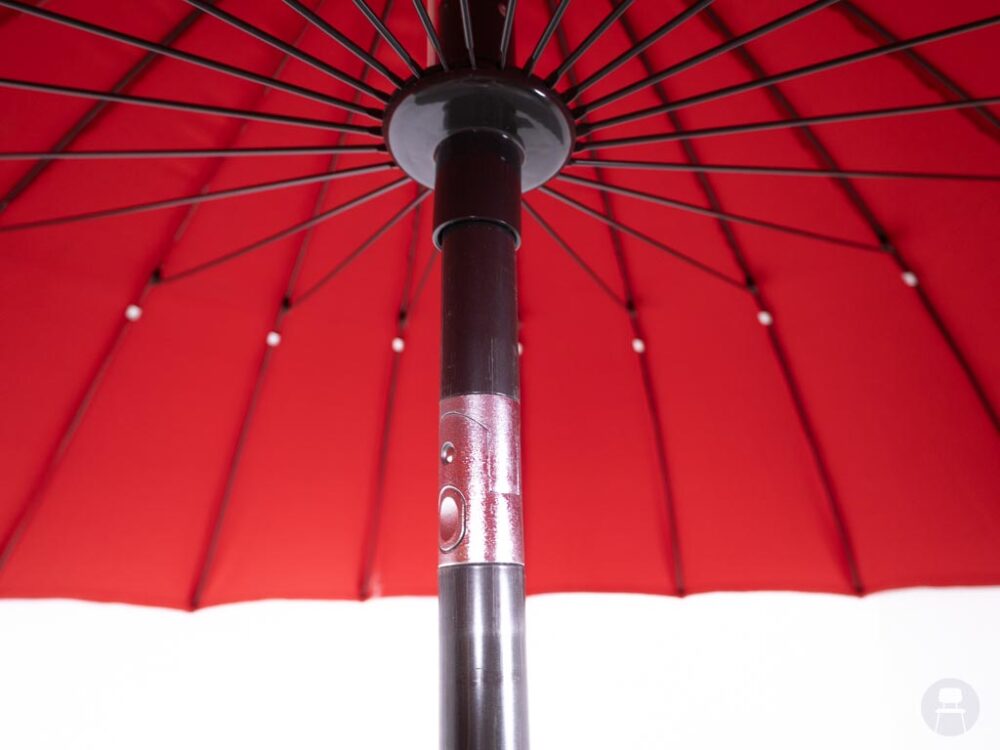 Parasol Max lichtrood 245cm rond