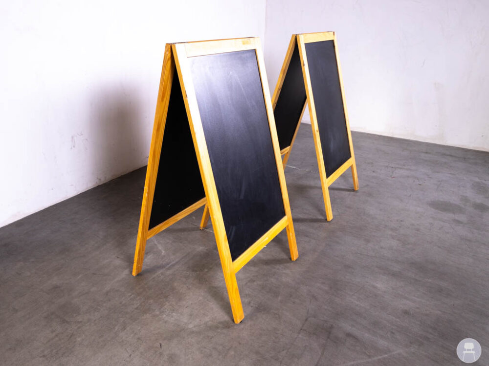 1 set 2 stuks Reclamebord Charlotte 70x130cm