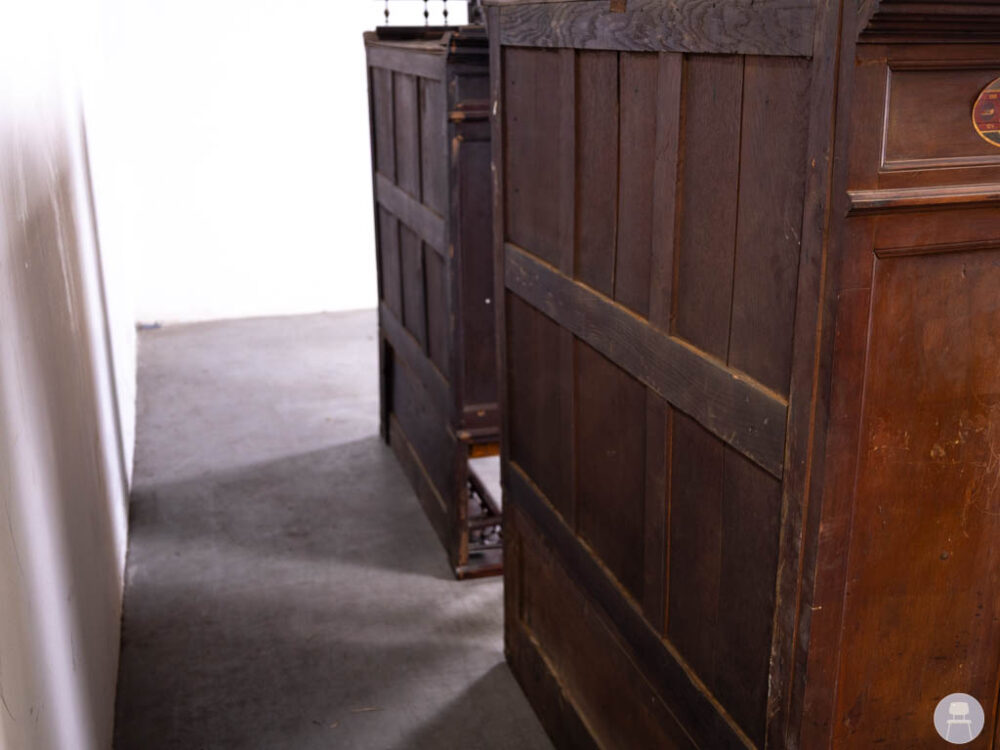 1 set 2 stuks Wandkast Bruintje