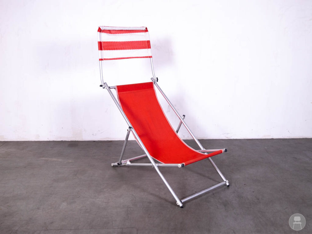 Strandstoel Kim rood