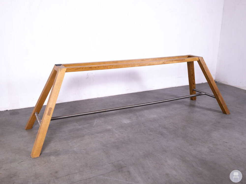 Tafelonderstel Evert eiken Satelliet 300x85cm