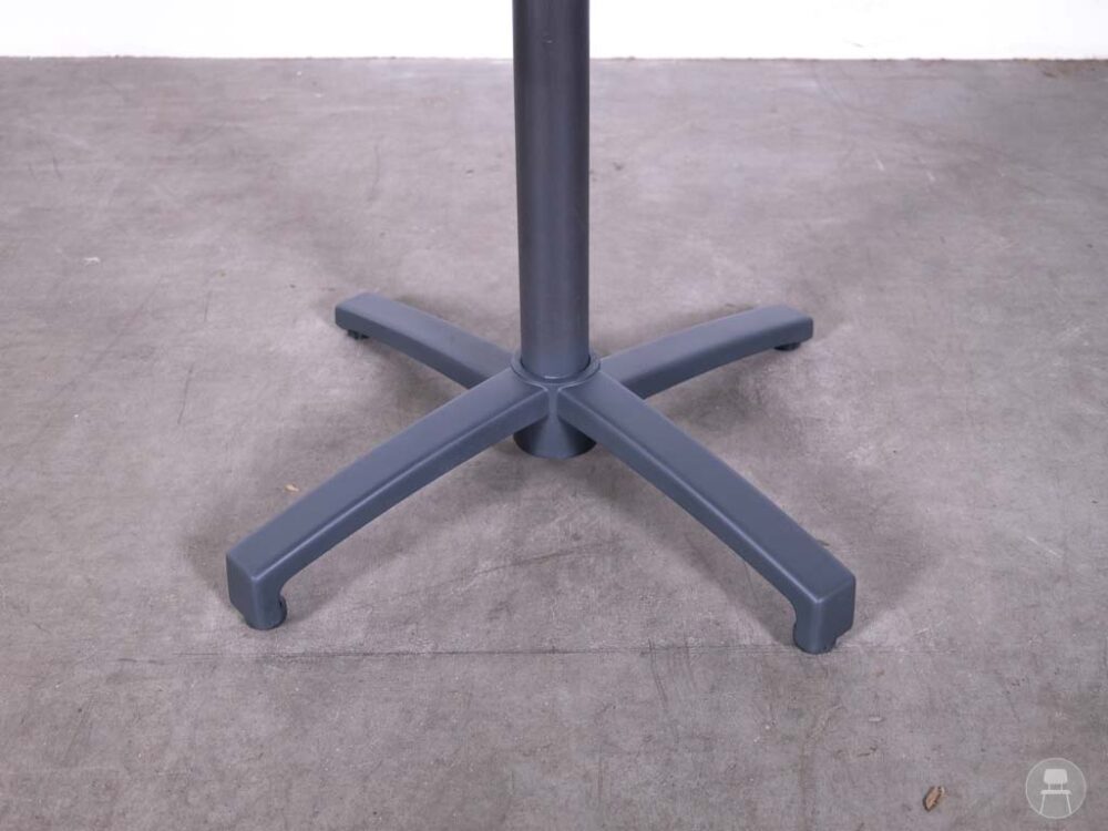 Terras-klaptafel Evert zwart 70x70cm