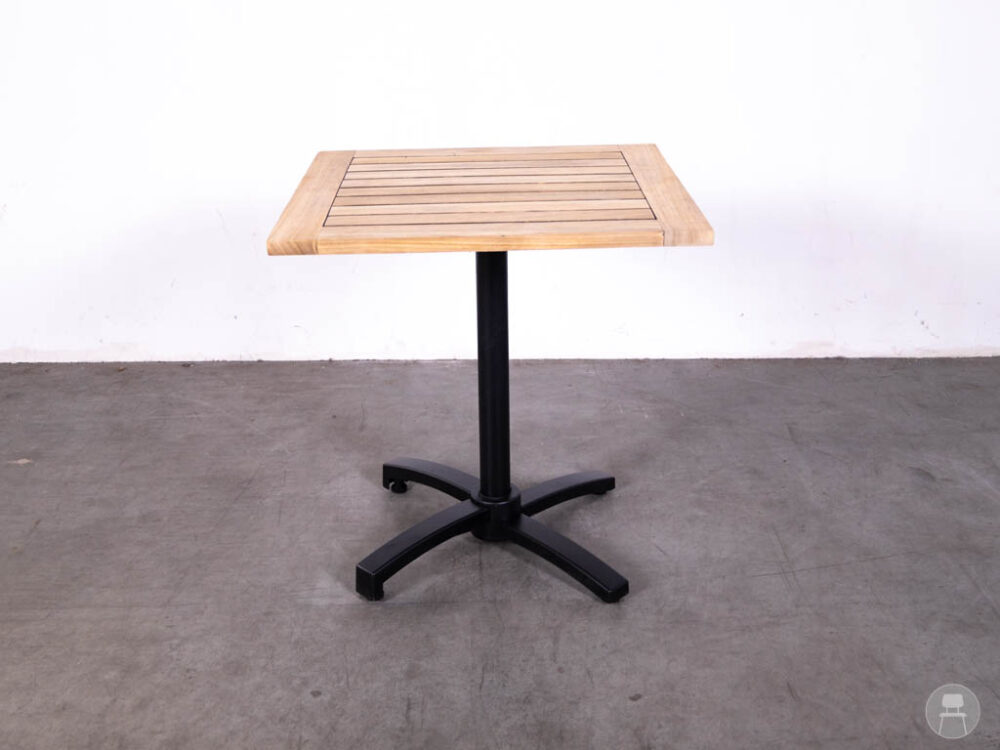 Terras-klaptafel Teak Frans 70x70cm