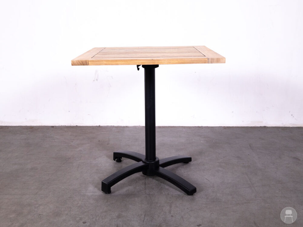 Terras-klaptafel Teak Frans 70x70cm
