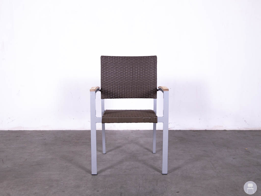 Terrasstoel Boy Wicker bruin