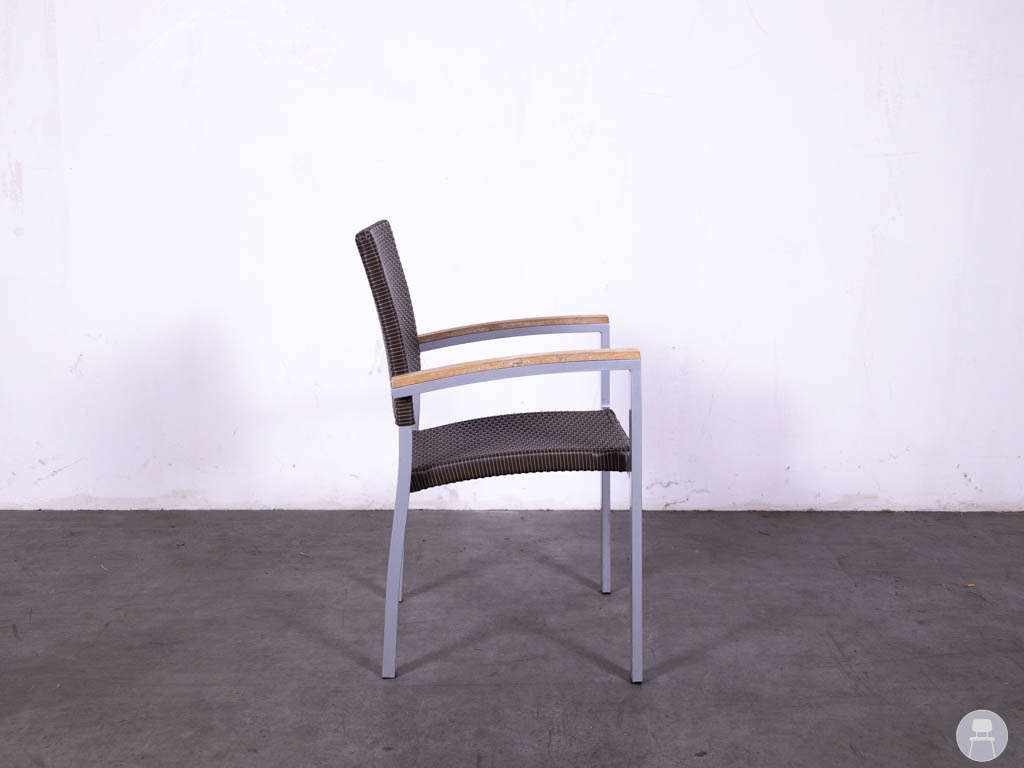 Terrasstoel Boy Wicker bruin