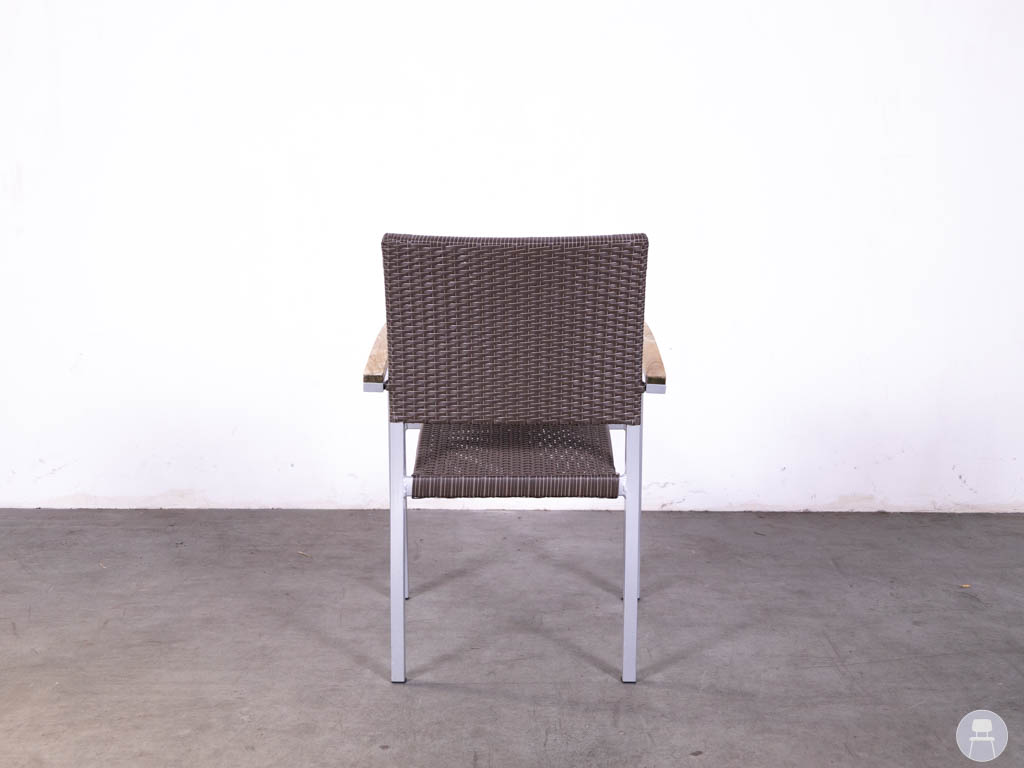 Terrasstoel Boy Wicker bruin