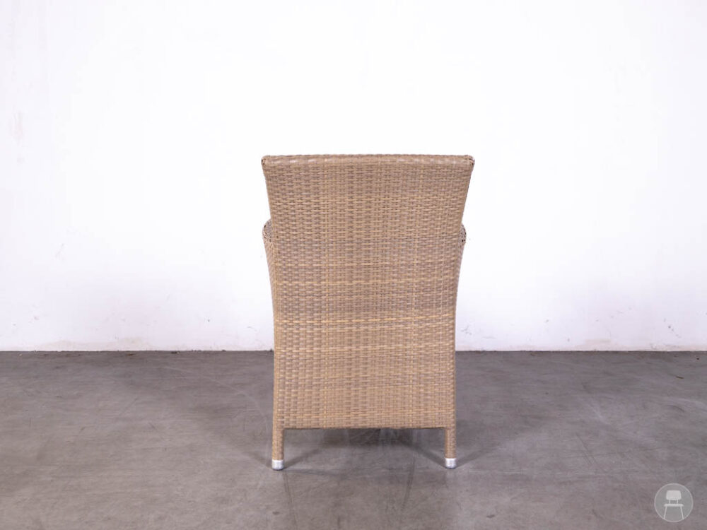Terrasstoel Wicker Rico beige