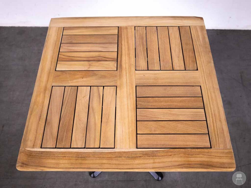 Terrastafel Teak Jordy 70x70cm