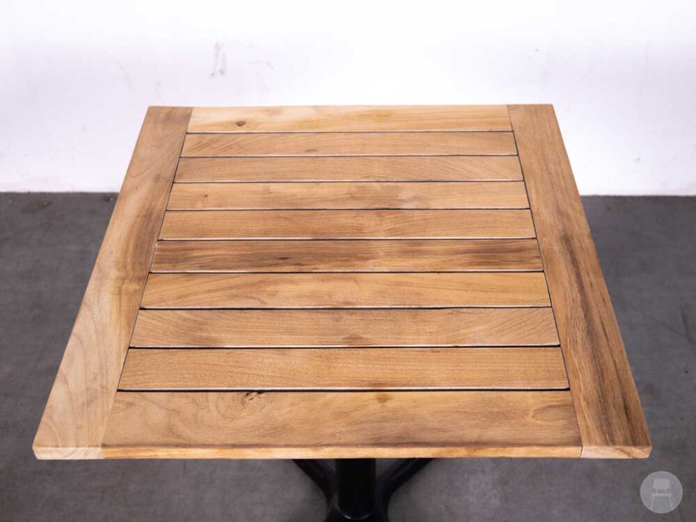 Terrastafel Teak Limbo Satelliet 80x80cm