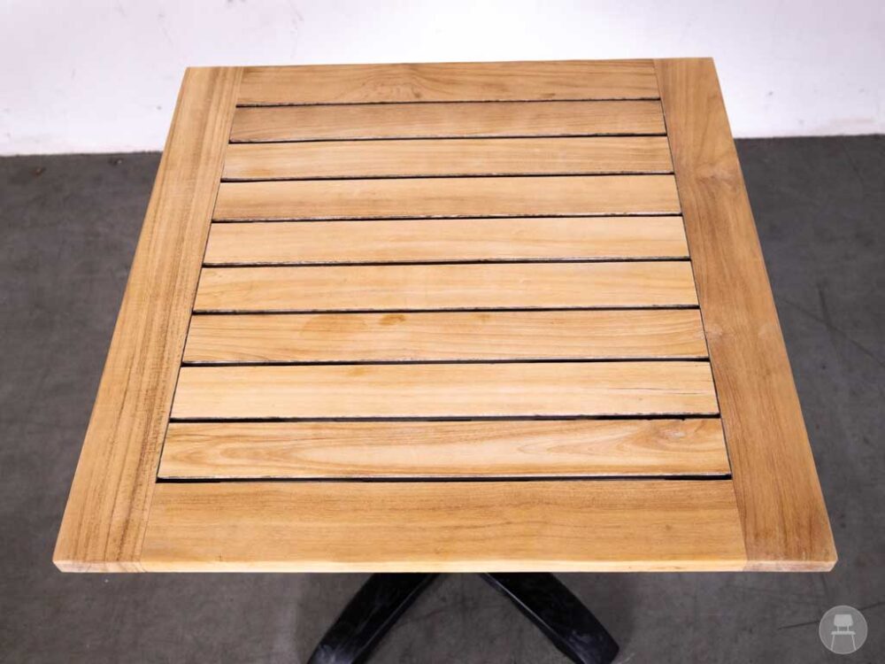 Terrastafel Teak Willem Trento 70x70cm