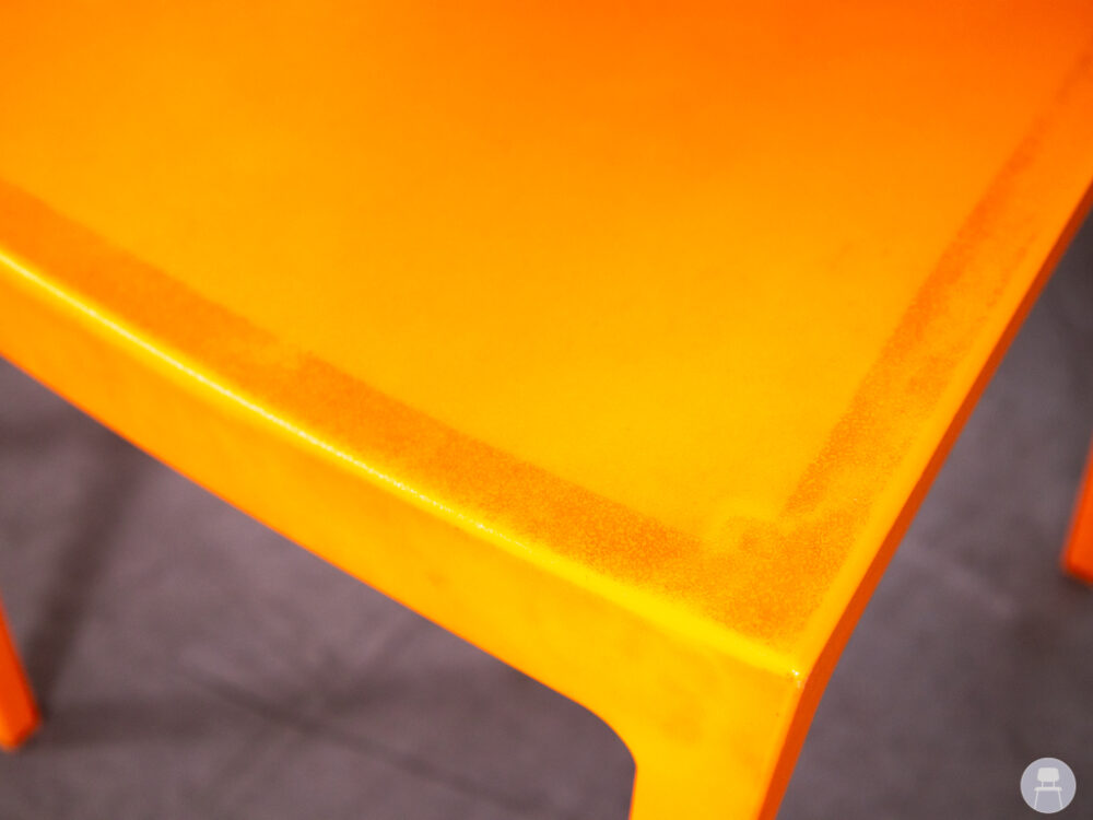 1 set 3 stuks Stapelstoel June oranje Gransoleil