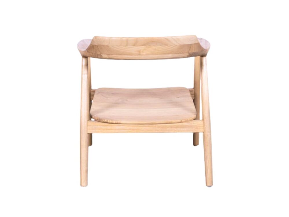 Horecafauteuil Teak Japandi naturel