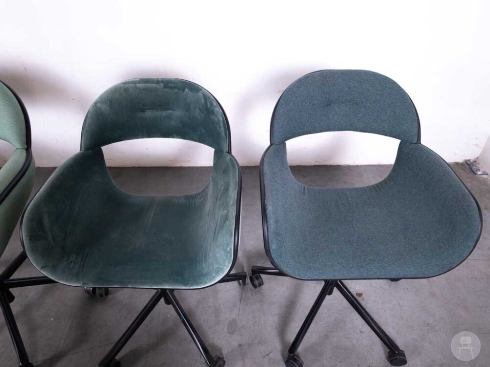 1 set 6 stuks Bureaustoel Fiolo wheels AC groen Satelliet