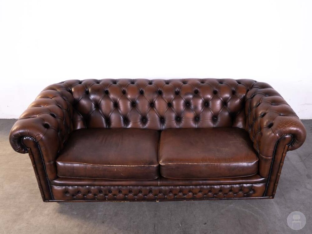 Horecabank Chesterfield Pim bruin 205cm