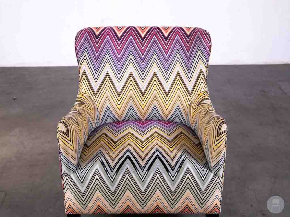Horecafauteuil Missoni look