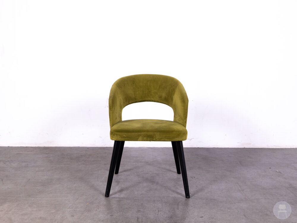 Horecastoel Darcy velvet groen