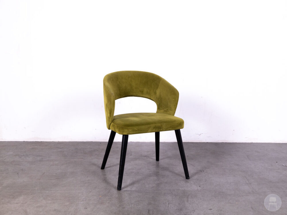 Horecastoel Darcy velvet groen