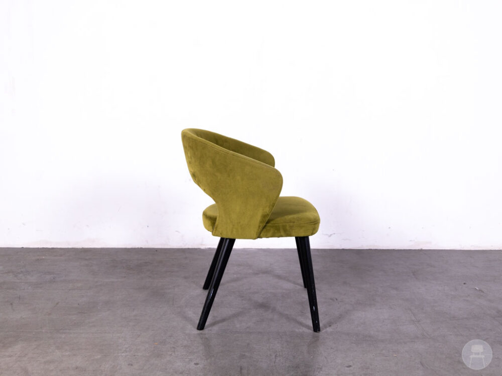 Horecastoel Darcy velvet groen