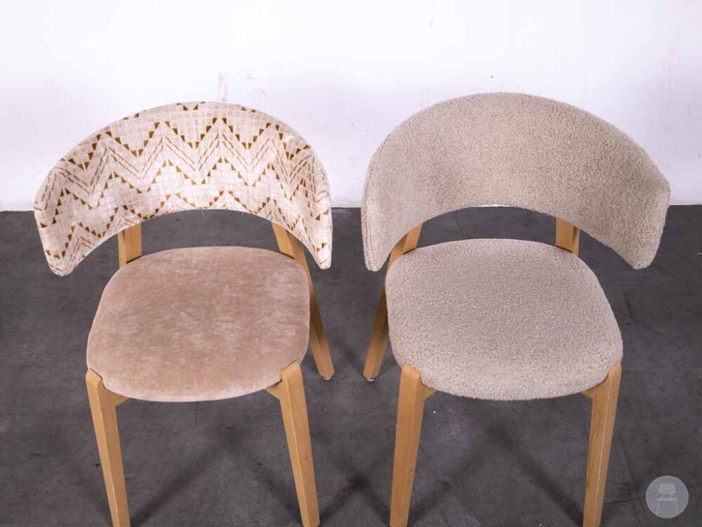 1 set 2 stuks Horecastoel Dixie AC beige Satelliet