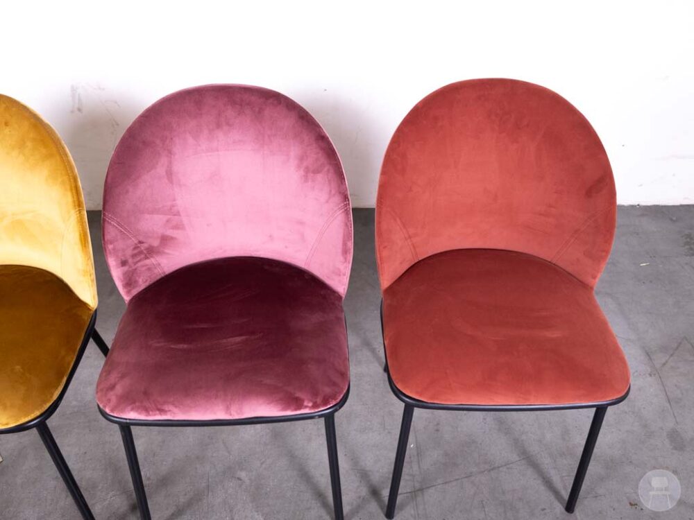 1 set 4 stuks Horecastoel Gelato SC mix Satelliet