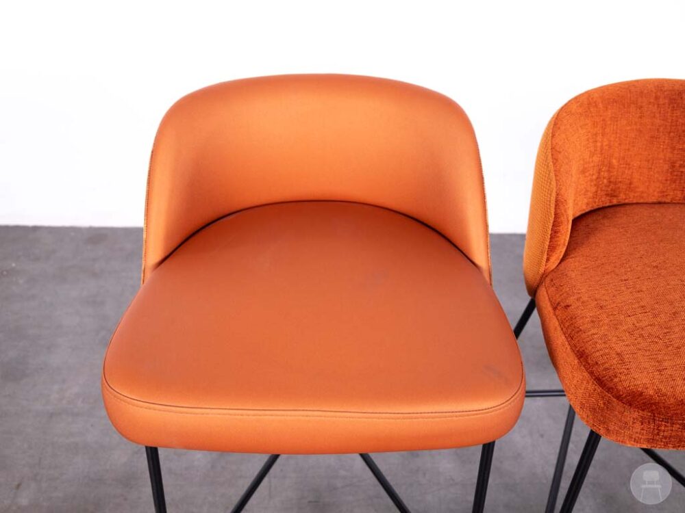 1 set 2 stuks Kruk Darford oranje Satelliet