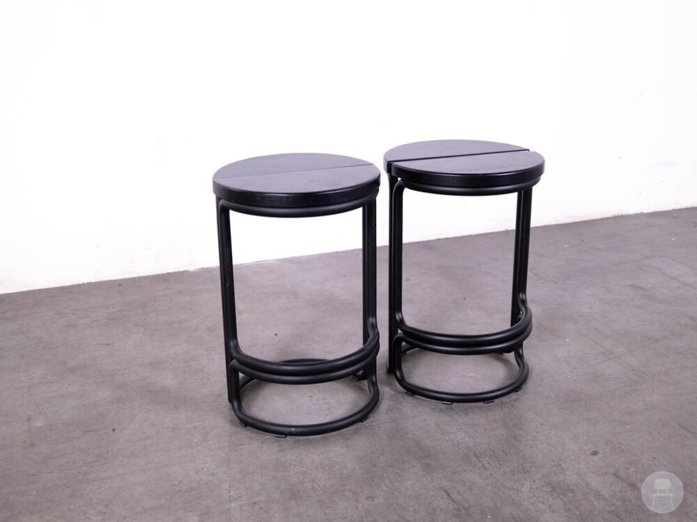 1 set 2 stuks Kruk Hack MS zwart Satelliet