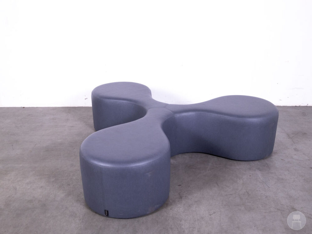 Poef Molecule La Cividina grijs