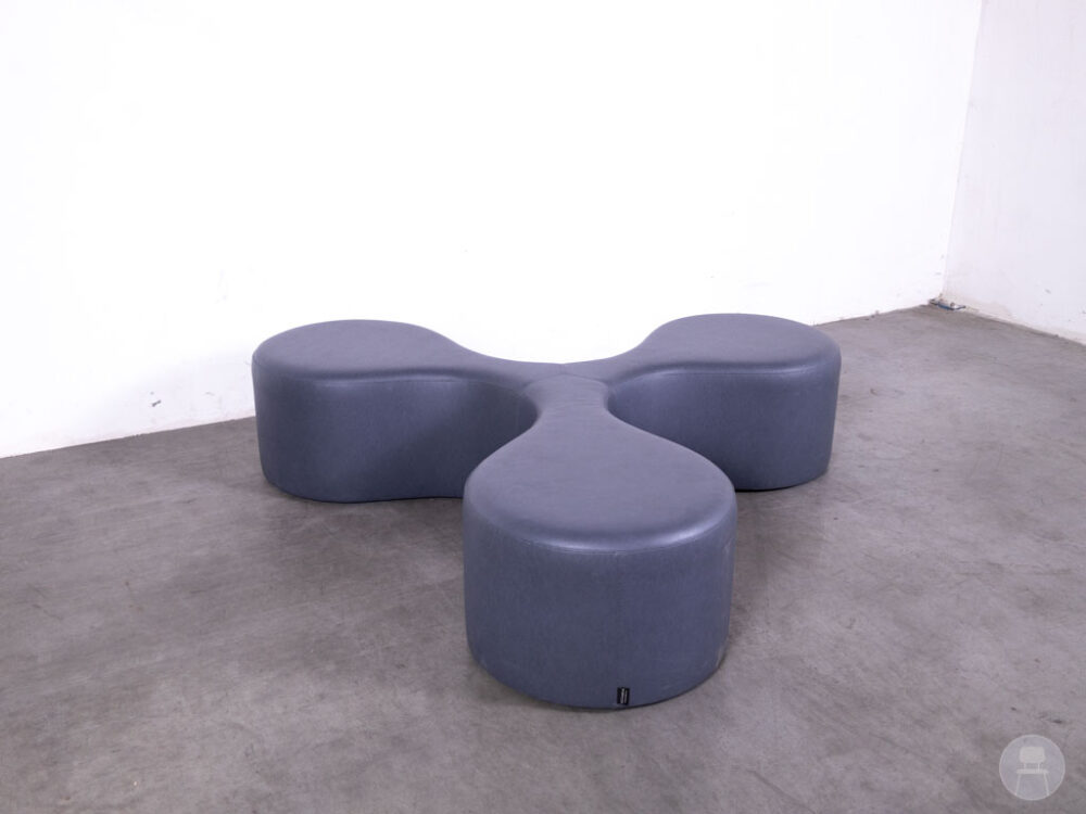 Poef Molecule La Cividina grijs