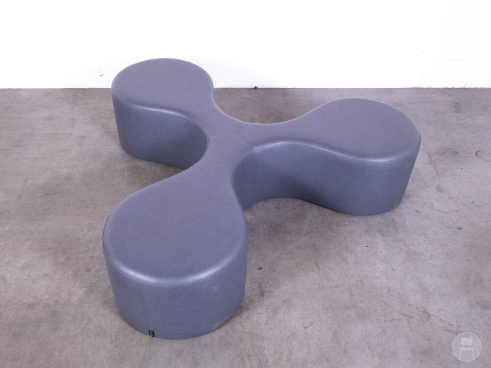 Poef Molecule La Cividina grijs