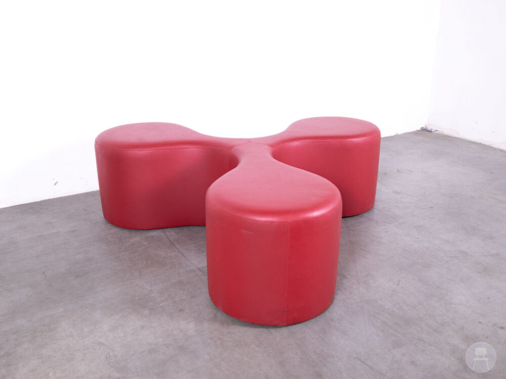 Poef Molecule La Cividina rood