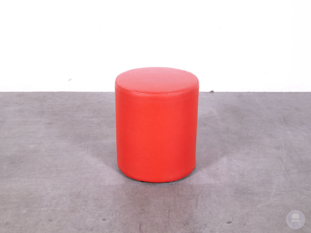 Poef Wow 322 rood Pedrali 40cm rond
