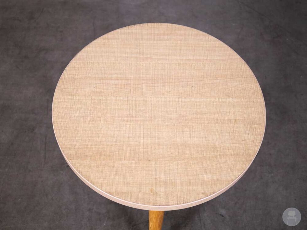 Salontafel Soren 50 LT houtlook satelliet 50cm rond