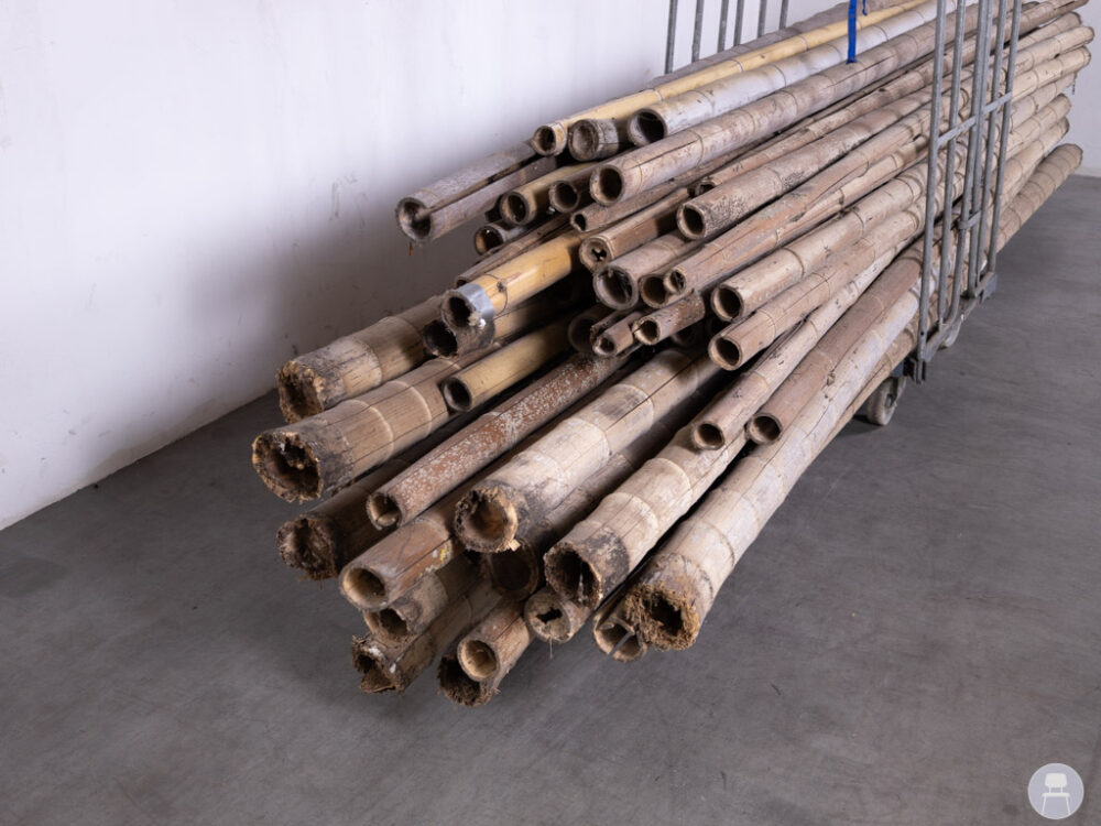 Set Bamboepalen mix naturel excl kar