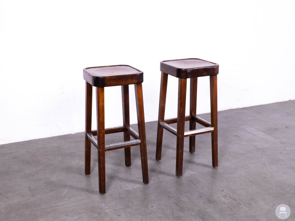 1 set 2 stuks Barkruk Evelien bruin
