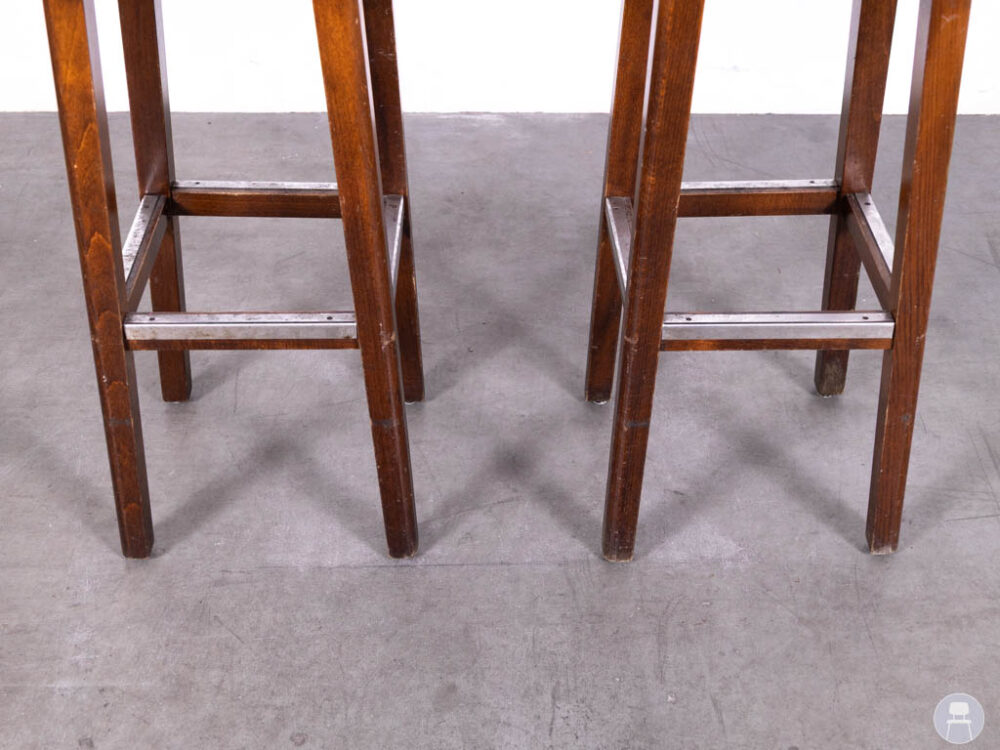 1 set 2 stuks Barkruk Evelien bruin