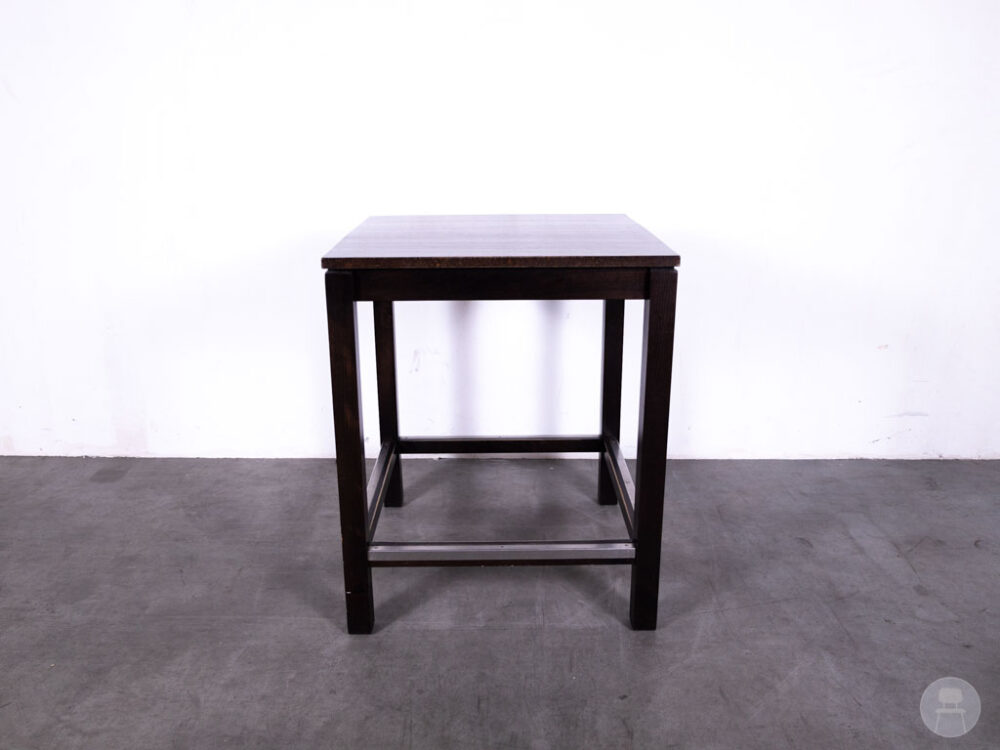 Statafel Laurens bruin 90x90cm