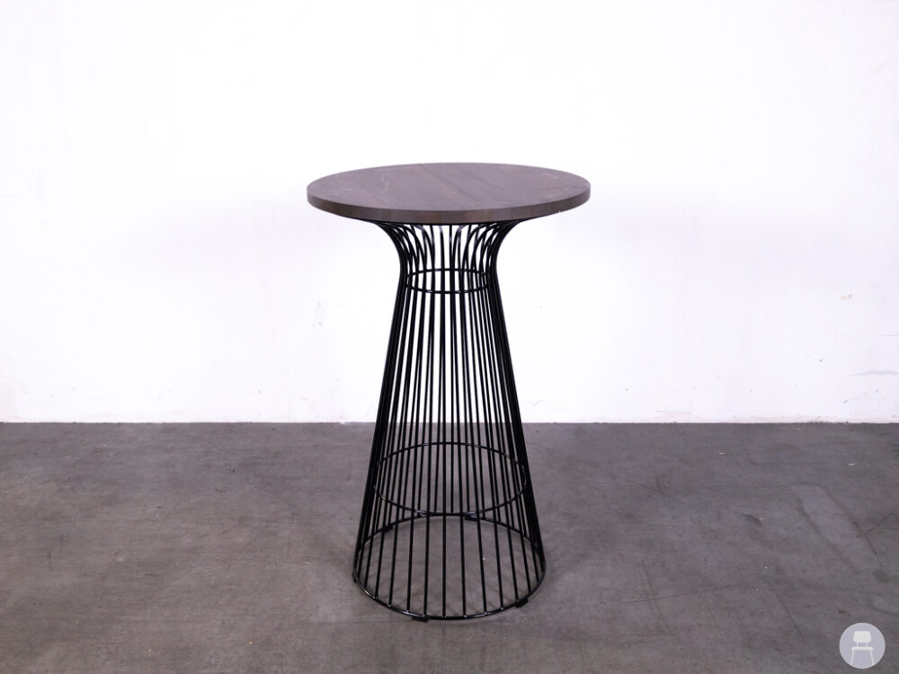 Statafel Sim eiken bruin Satelliet 70cm rond