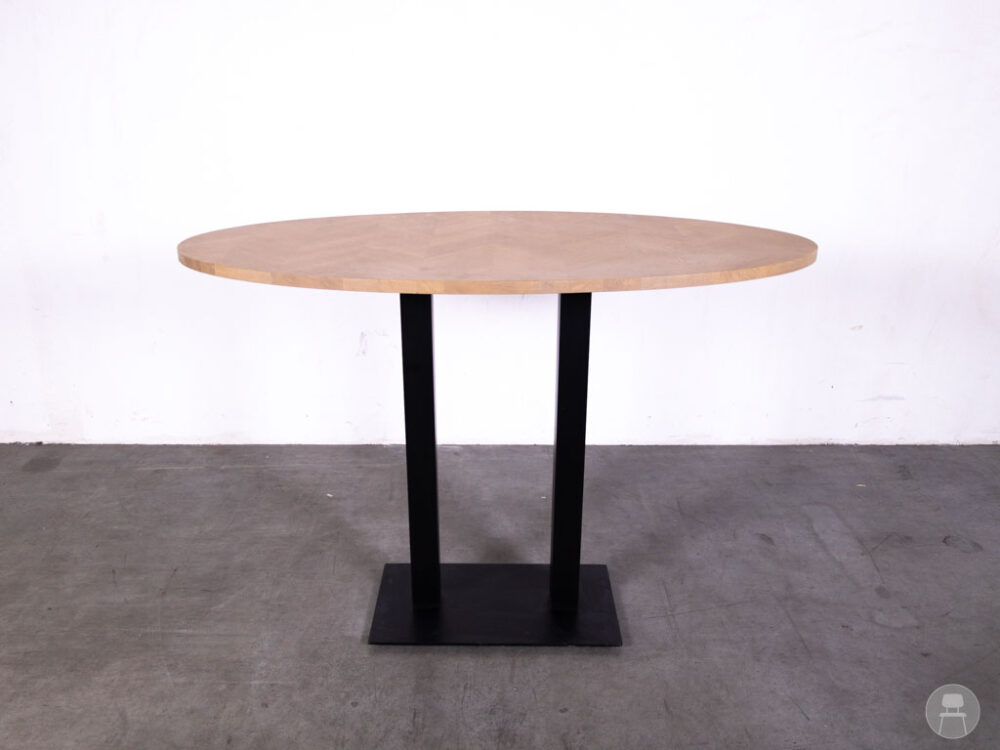 Statafel Tracy visgraat ovaal 160x80cm