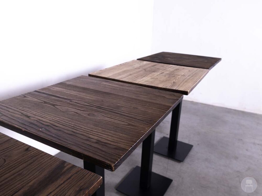 1 set 4 stuks Statafel Tristan 70x70cm