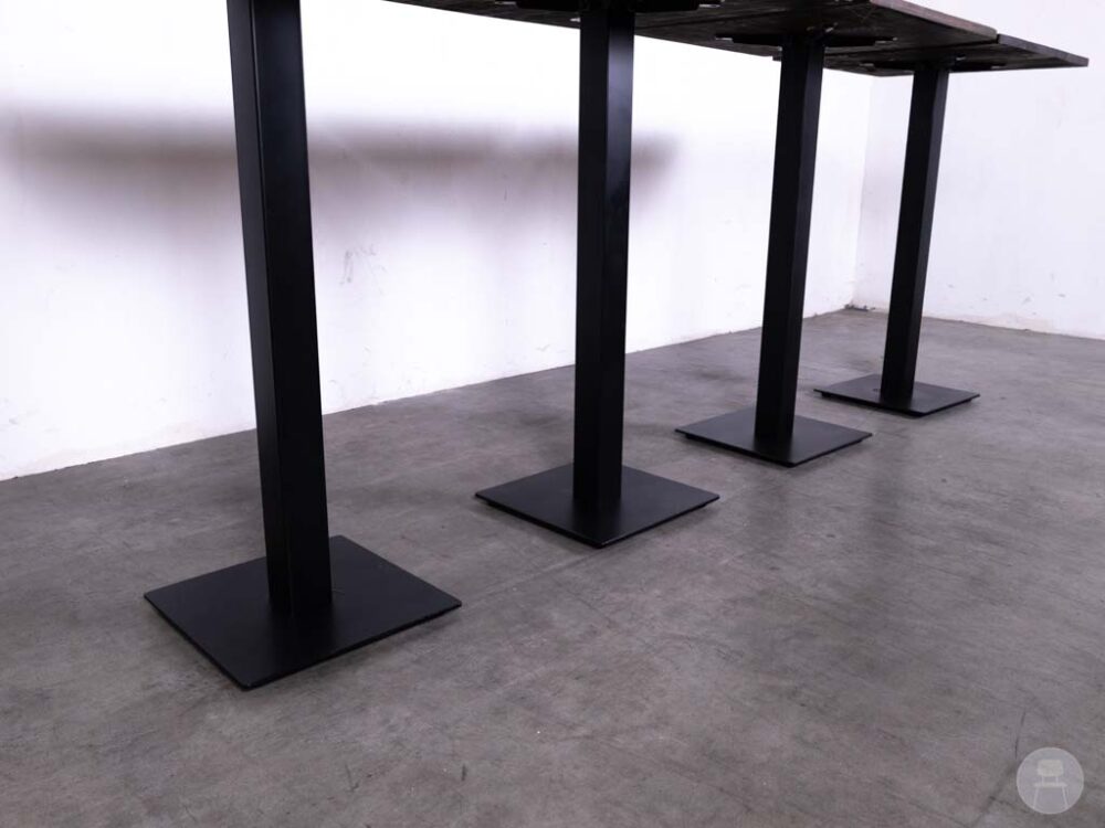 1 set 4 stuks Statafel Tristan 70x70cm