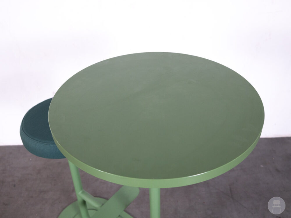 Statafel WorkOut HT groen Satelliet 60cm rond