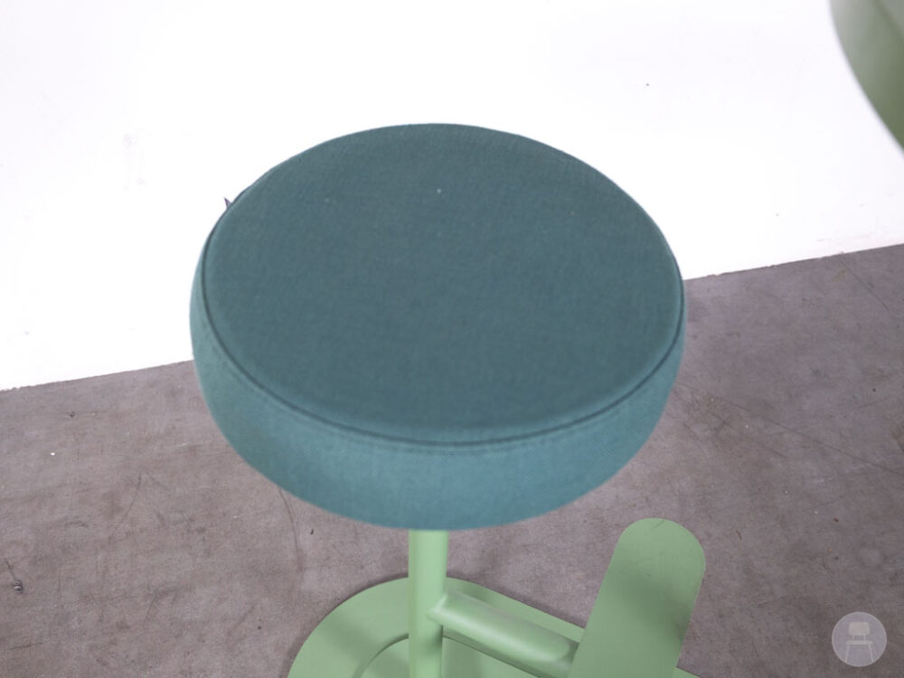 Statafel WorkOut HT groen Satelliet 60cm rond