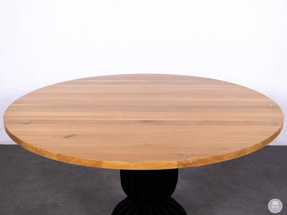 Tafelblad Omar eiken naturel Satelliet 130cm rond