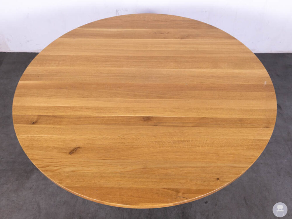 Tafelblad Omar eiken naturel Satelliet 130cm rond