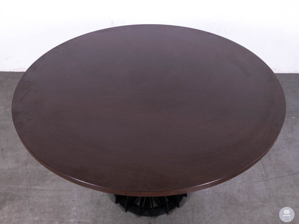 Tafelblad Daisy donkerbruin Satelliet 120cm rond